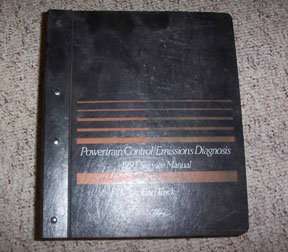 1993 Ford Econoline E-150, E-250 & E-350 Powertrain Control & Emissions Diagnosis Service Manual