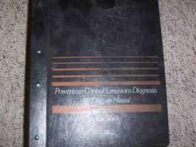 1993 Ford Mustang Powertrain Control & Emissions Diagnosis Service Manual