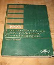1993 Ford Crown Victoria Service Manual