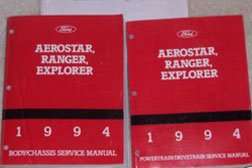 1994 Ford Aerostar, Ranger & Explorer Service Manual