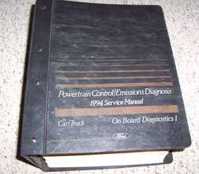 1994 Ford Medium & Heavy Duty Trucks OBD I Powertrain Control & Emissions Diagnosis Service Manual 1994 Ford Medium & Heavy Duty Trucks OBD I Powertrain Control & Emissions Diagnosis Service Manual