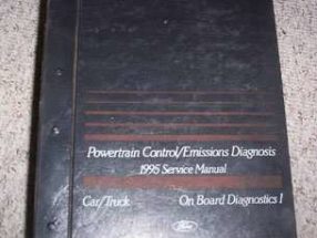 1995 Ford L-Series Trucks OBD I Powertrain Control & Emissions Diagnosis Service Manual