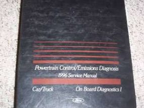 1996 Ford Econoline E-150, E-250 & E-350 OBD I Powertrain Control & Emissions Diagnosis Service Manual
