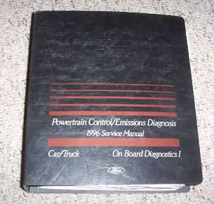 1996 Ford L-Series Trucks OBD I Powertrain Control & Emissions Diagnosis Service Manual