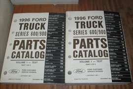 1996 Ford F-800 Truck Parts Catalog Text