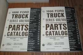 1996 Ford Medium & Heavy Duty Trucks Parts Catalog Text