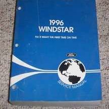 1996 Ford Windstar Service Manual