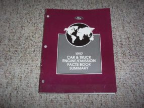 1997 Ford F-250 Truck Engine/Emissions Facts Book Summary