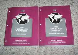 1997 Ford F-350 Truck Service Manual