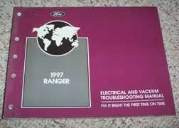1997 Ford Ranger Electrical Wiring Diagrams Troubleshooting Manual