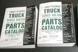 1997 Ford F-600 Truck Parts Catalog Text