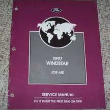 1997 Ford Windstar Job Aid Service Manual Supplement