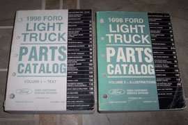 1998 Ford F-Series Truck Parts Catalog Text & Illustrations