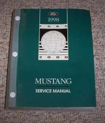 1998 Ford Mustang Shop Service Repair Manual