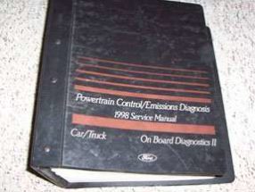 1998 Ford Ranger OBD II Powertrain Control & Emissions Diagnosis Shop Service Repair Manual