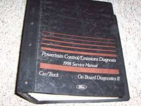 1998 Ford F-700 Truck OBD II Powertrain Control & Emissions Diagnosis Service Manual