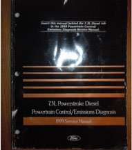 1999 Ford F-550 Truck 7.3L Diesel Powertrain Control & Emissions Diagnosis Service Manual