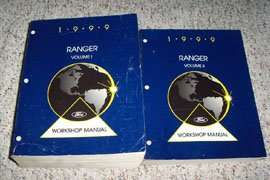 1999 Ford Ranger Truck Service Manual