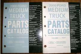 2000 Ford Medium Duty Truck Parts Catalog Text & Illustrations