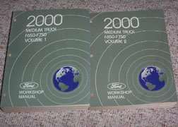 2000 Ford F650 & F750 Medium Duty Truck Service Manual