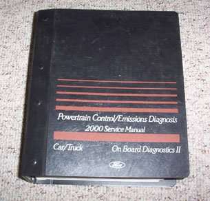 2000 Ford Excursion OBD II Powertrain Control & Emissions Diagnosis Service Manual