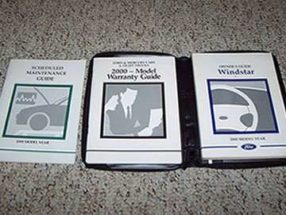 2000 Ford Windstar Owner's Manual Set