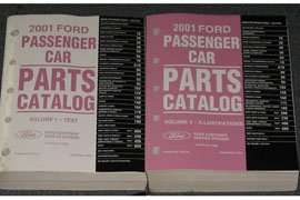 2001 Ford Crown Victoria Parts Catalog Text & Illustrations