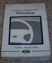 2001 Ford Windstar Owner's Manual