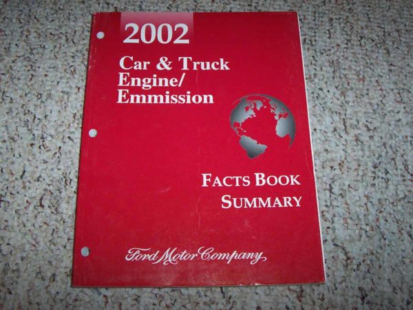 2002 Ford F-250 Truck Engine/Emissions Facts Book Summary