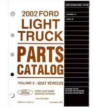2002 Ford Escape Parts Catalog