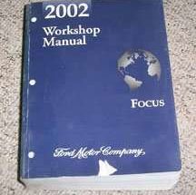 2002 Ford Focus Shop Service Repair Manual