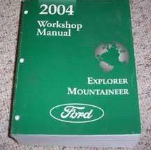 2004 Ford Explorer Shop Service Repair Manual