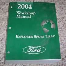 2004 Ford Explorer Sport Trac Service Manual
