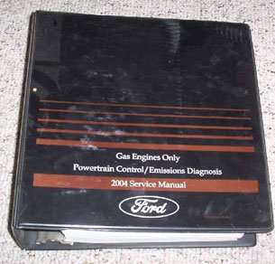 2004 Ford E-Series E-150, E-250, E-350 & E-450 Gas Engines Powertrain Control & Emissions Diagnosis Service Manual