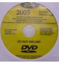 2005 Ford F-750 Medium Duty Truck Service Manual DVD
