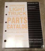 2005 Ford Explorer Sport Trac Parts Catalog