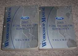 2005 Ford F-250 Super Duty Truck Service Manual