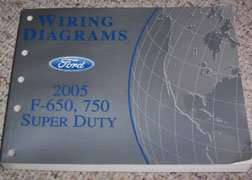 2005 Ford F-650 & F-750 Medium Duty Truck Electrical Wiring Diagram Manual 2005 Ford F-650 & F-750 Medium Duty Truck Electrical Wiring Diagram Manual