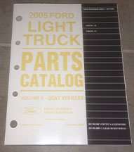 2005 Ford Ranger Parts Catalog
