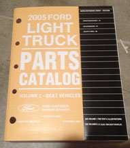 2005 Ford Escape & Escape Hybrid Parts Catalog