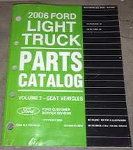 2006 Ford Escape & Escape Hybrid Parts Catalog