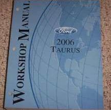 2006 Ford Taurus Service Manual