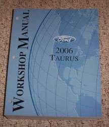 2007 Ford Taurus Service Manual 2007 Ford Taurus Service Manual