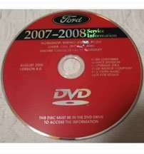 2008 Ford Edge Service Manual DVD