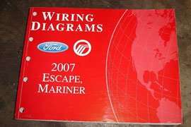2007 Ford Escape Electrical Wiring Diagrams Troubleshooting Manual
