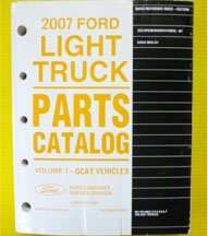 2007 Ford Escape & Escape Hybrid Parts Catalog