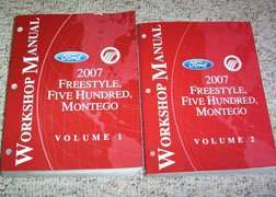 2007 Ford Freestyle, Five Hundred Service Manual