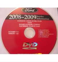 2009 Ford Taurus X Service Manual DVD