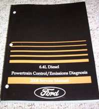 2008 Ford F-250, F-350, F-450, F-550 6.4L Diesel Powertrain Control & Emissions Diagnosis Service Manual 2008 Ford F-250, F-350, F-450, F-550 6.4L Diesel Powertrain Control & Emissions Diagnosis Service Manual