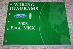 2008 Ford Edge Electrical Wiring Diagrams Troubleshooting Manual